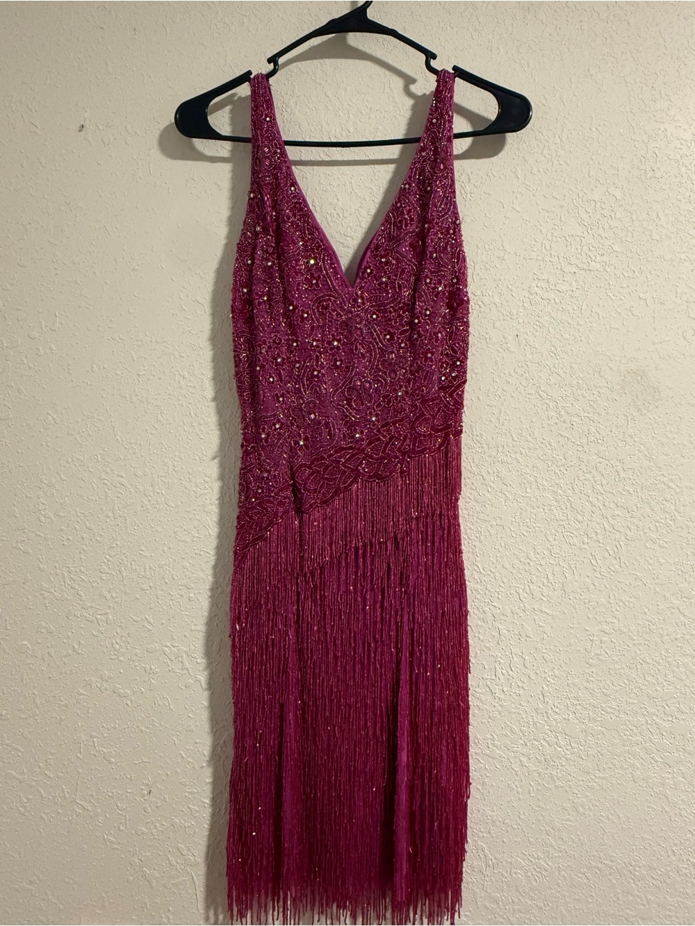 Primavera Fringe Cocktail Dress